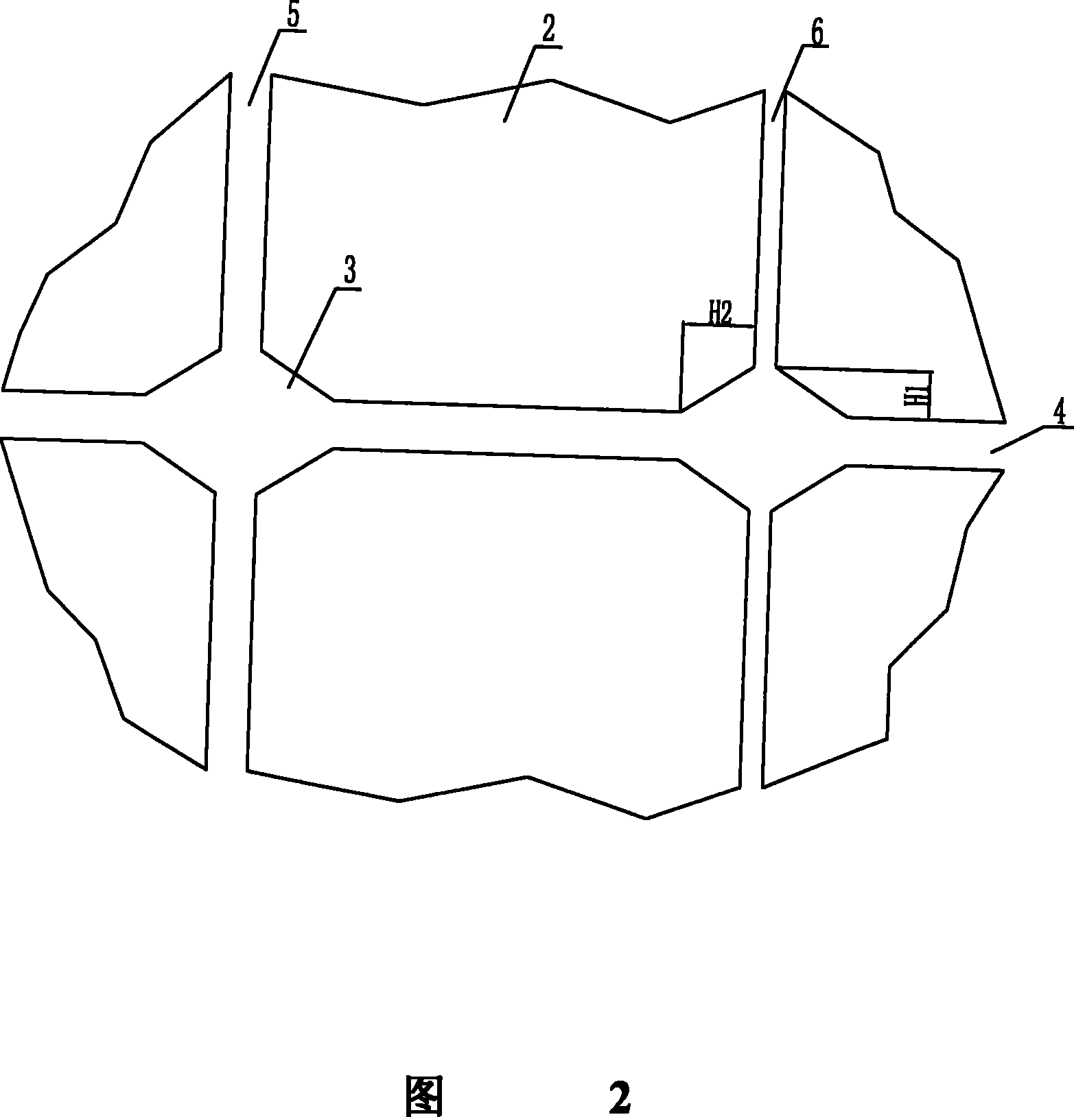 Aluminum electrolysis bath anode arrangement scheme