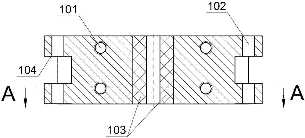 Locking-type downhole sound wave signal ground receiving and displaying system