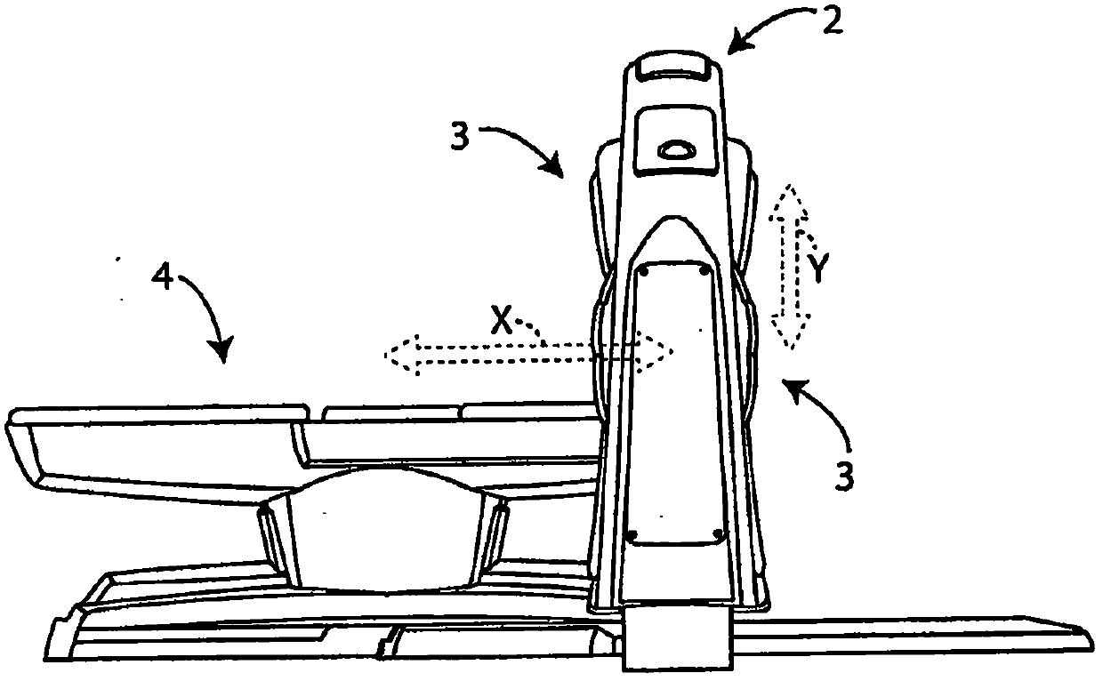 Access door or gantry including antenna assembly for therapy or imaging