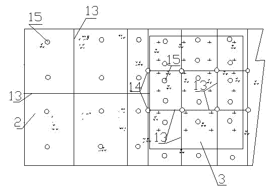 Vibration-free cutting method for equipment concrete foundation