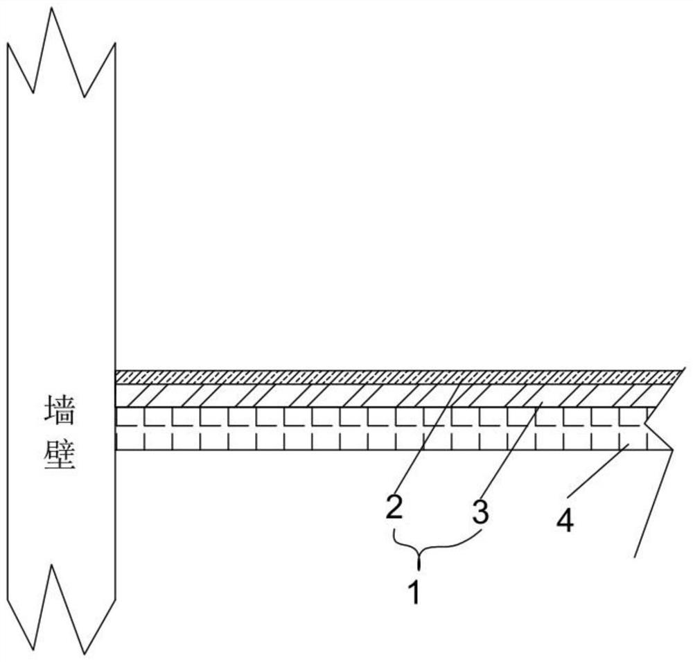 Environment-friendly sound insulation floor and preparation method thereof