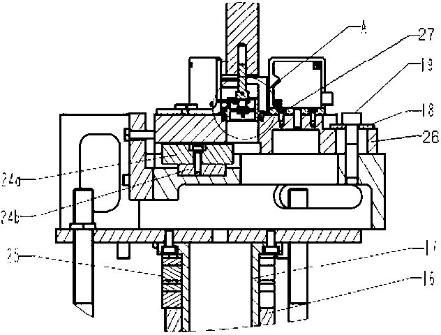 Sensor position adjusting device for spindle rotation error detection