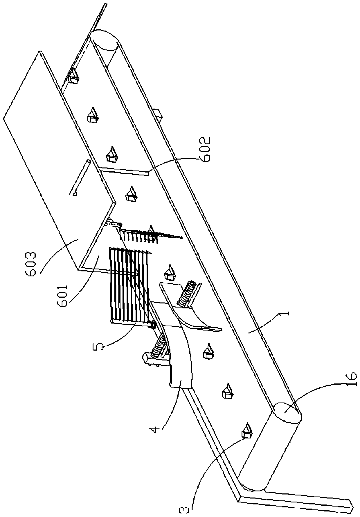 Scaling machine for tilapia processing and processing method thereof