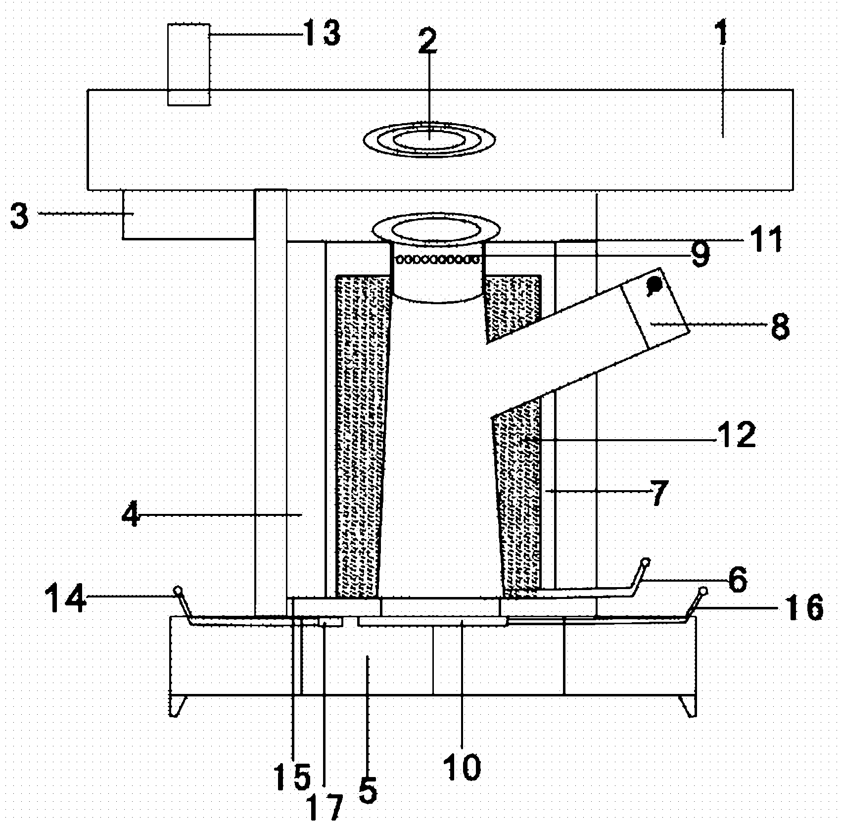 A new type of wood-saving stove