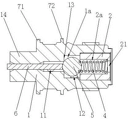 Electromagnetic valve for automatic gearbox