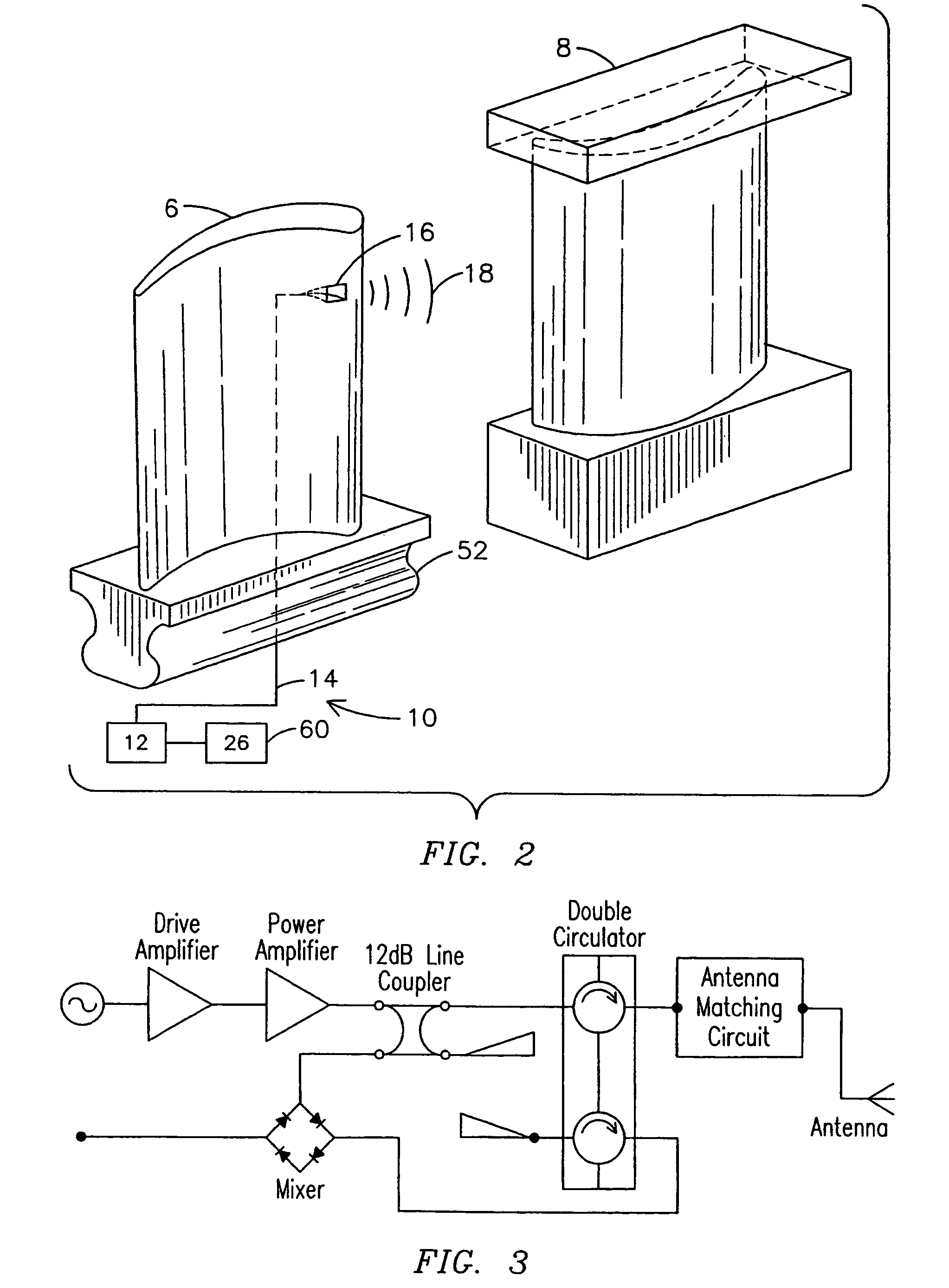 Doppler radar sensing system for monitoring turbine generator components