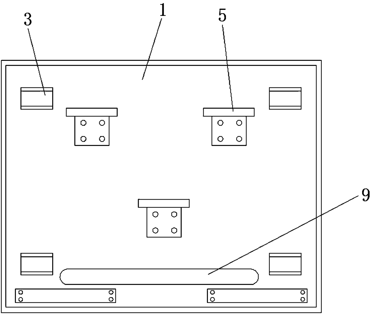 Safe supporting structure for foundation pit supporting in civil engineering