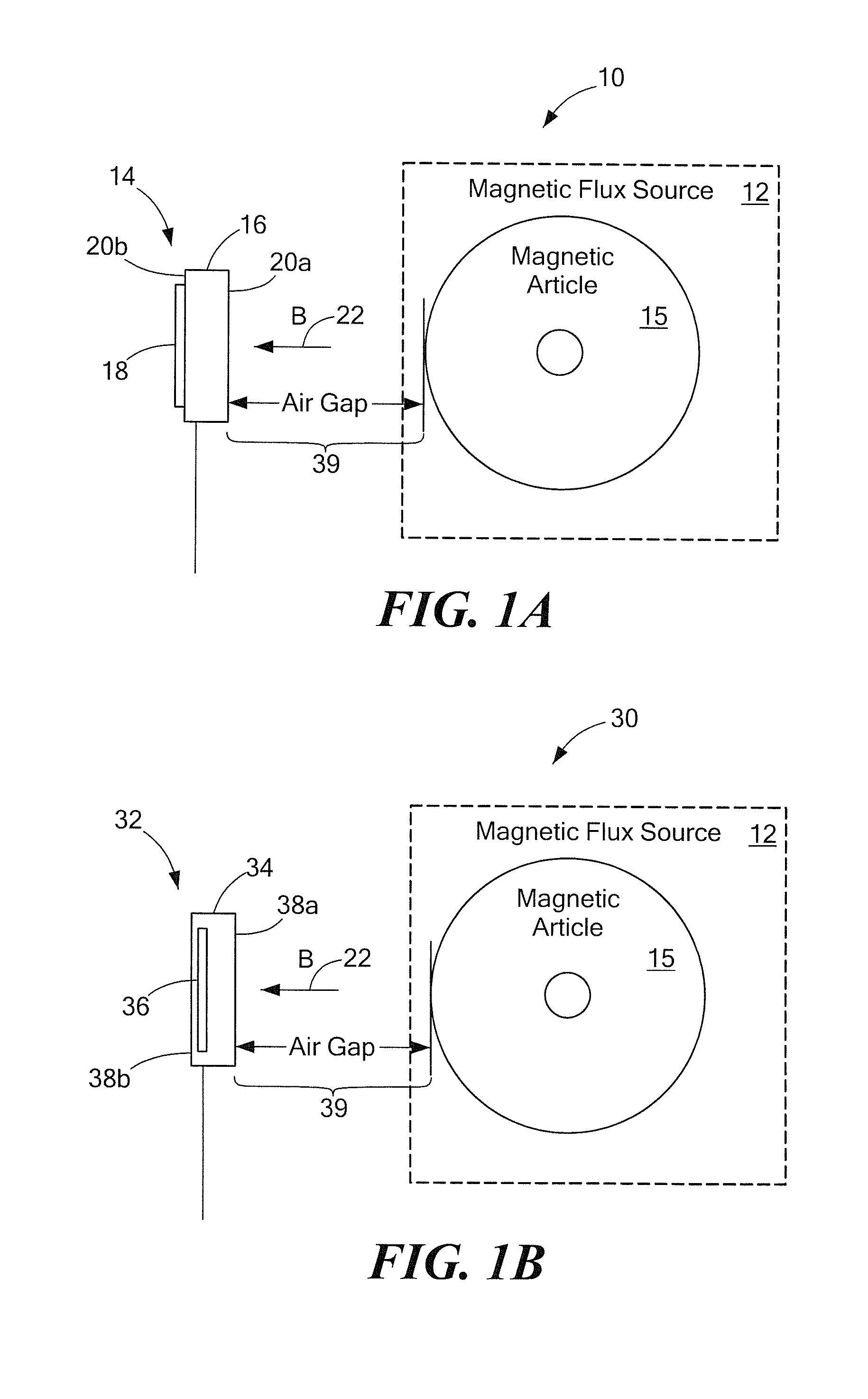 Magnetic sensor with concentrator for increased sensing range