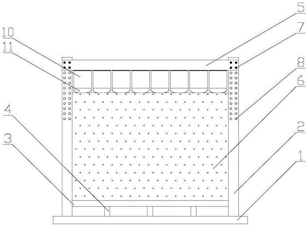 A similar material simulation semi-flexible loading experimental device and its experimental method