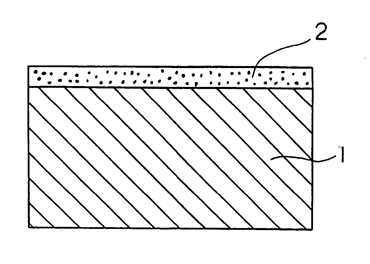 Method for stainproofing treatment and product having glass layer, reinforced pottery and method for production thereof, and product having glass layer and method for production thereof