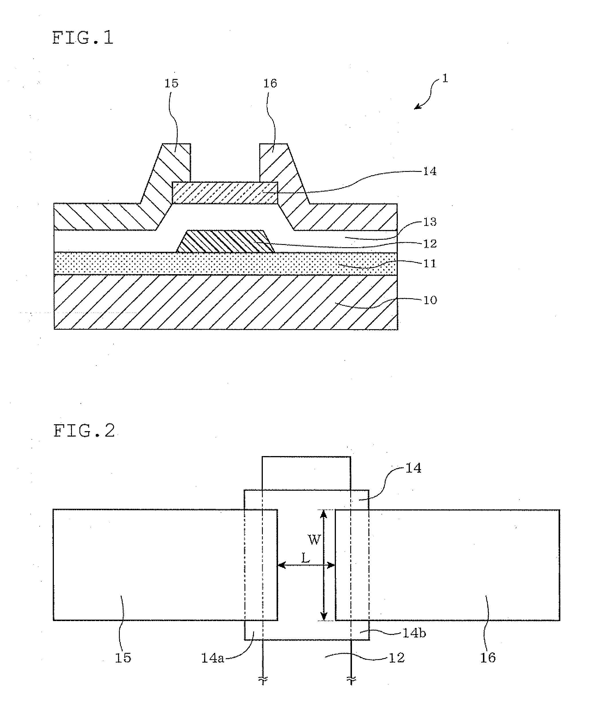 Oxide semiconductor field effect transistor and method for manufacturing the same