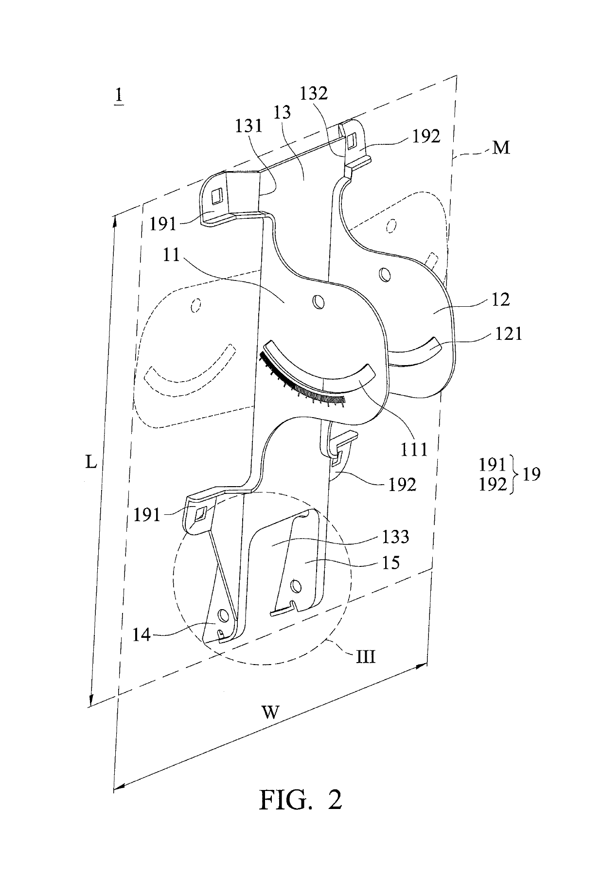 Dish antenna and method for manufacturing bracket thereof