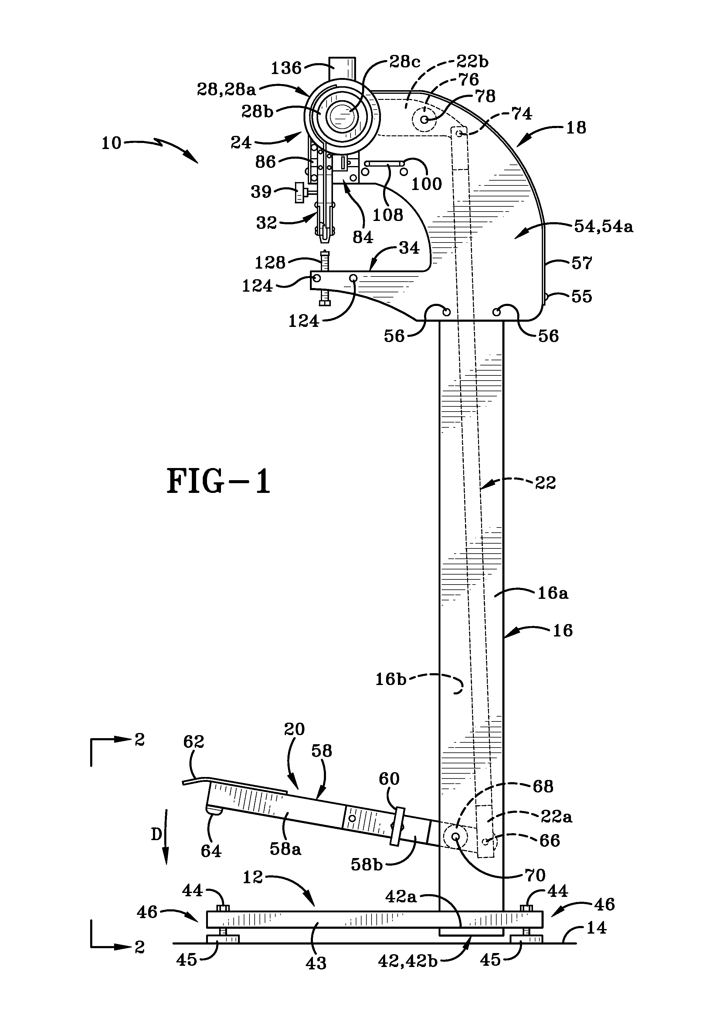 Feed assembly for a riveting machine and a method of operation of the same