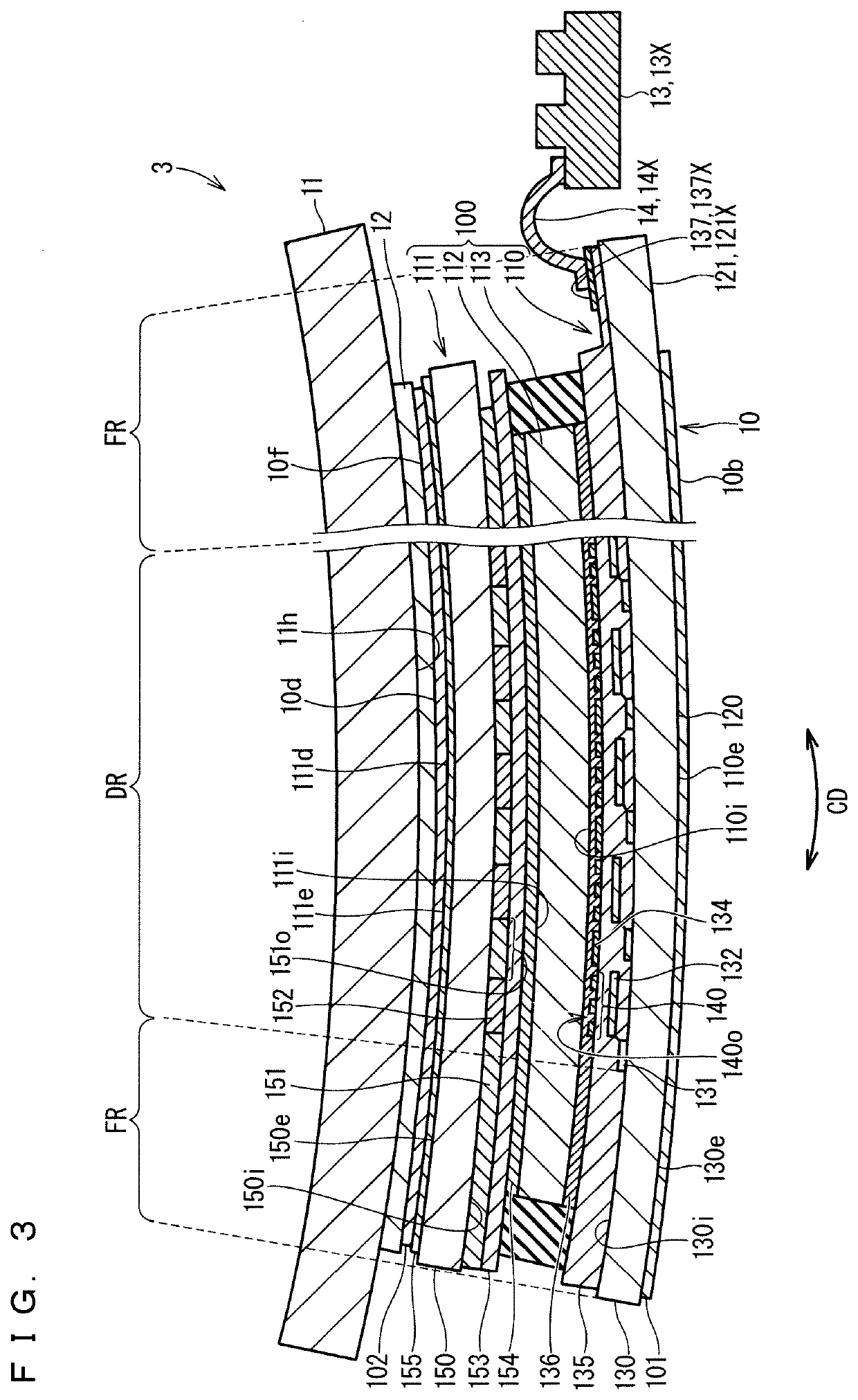 Display device and method of manufacturing display device