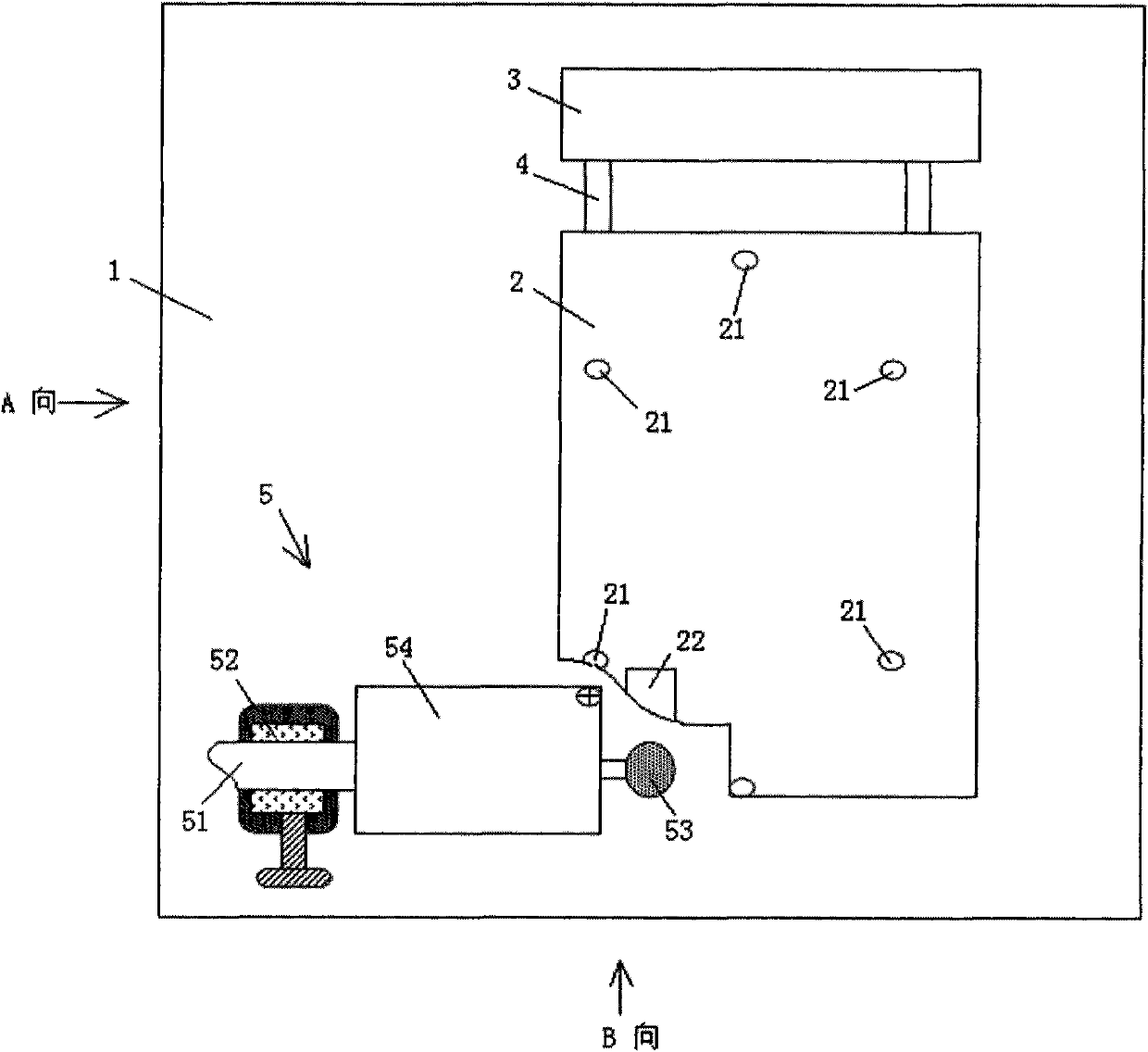 Non-destructive welding device of micro-PCB (printed circuit board) device