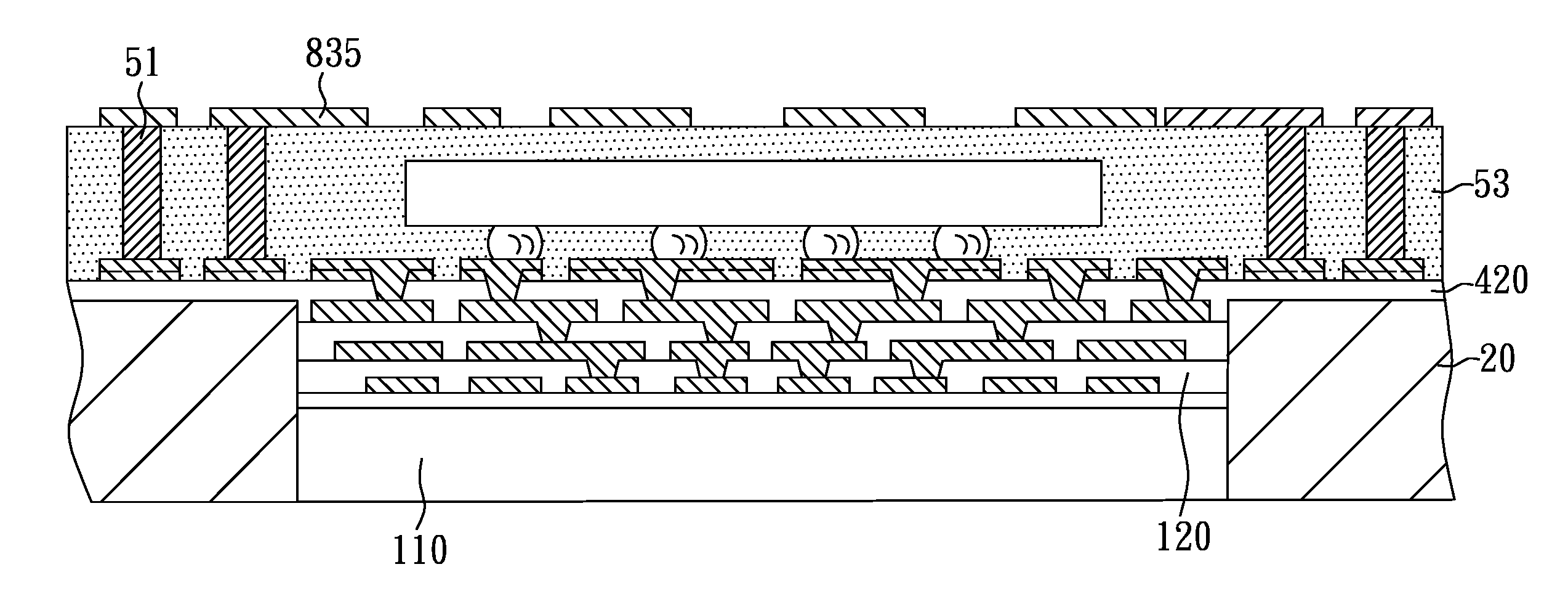 Wiring board with dual stiffeners and dual routing circuitries integrated together and method of making the same