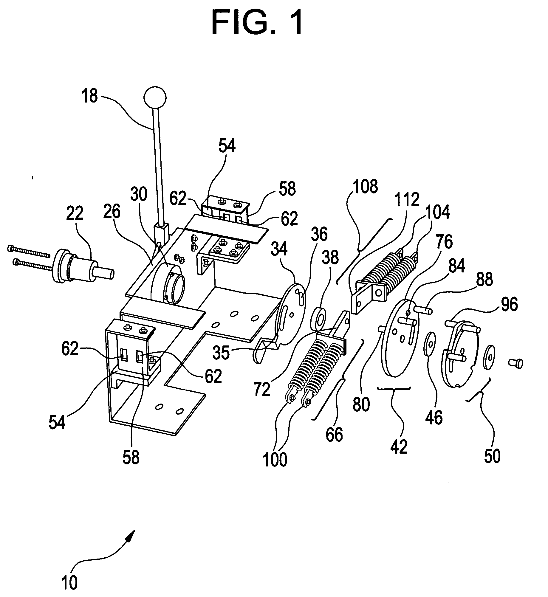 Method and apparatus for achieving three positions