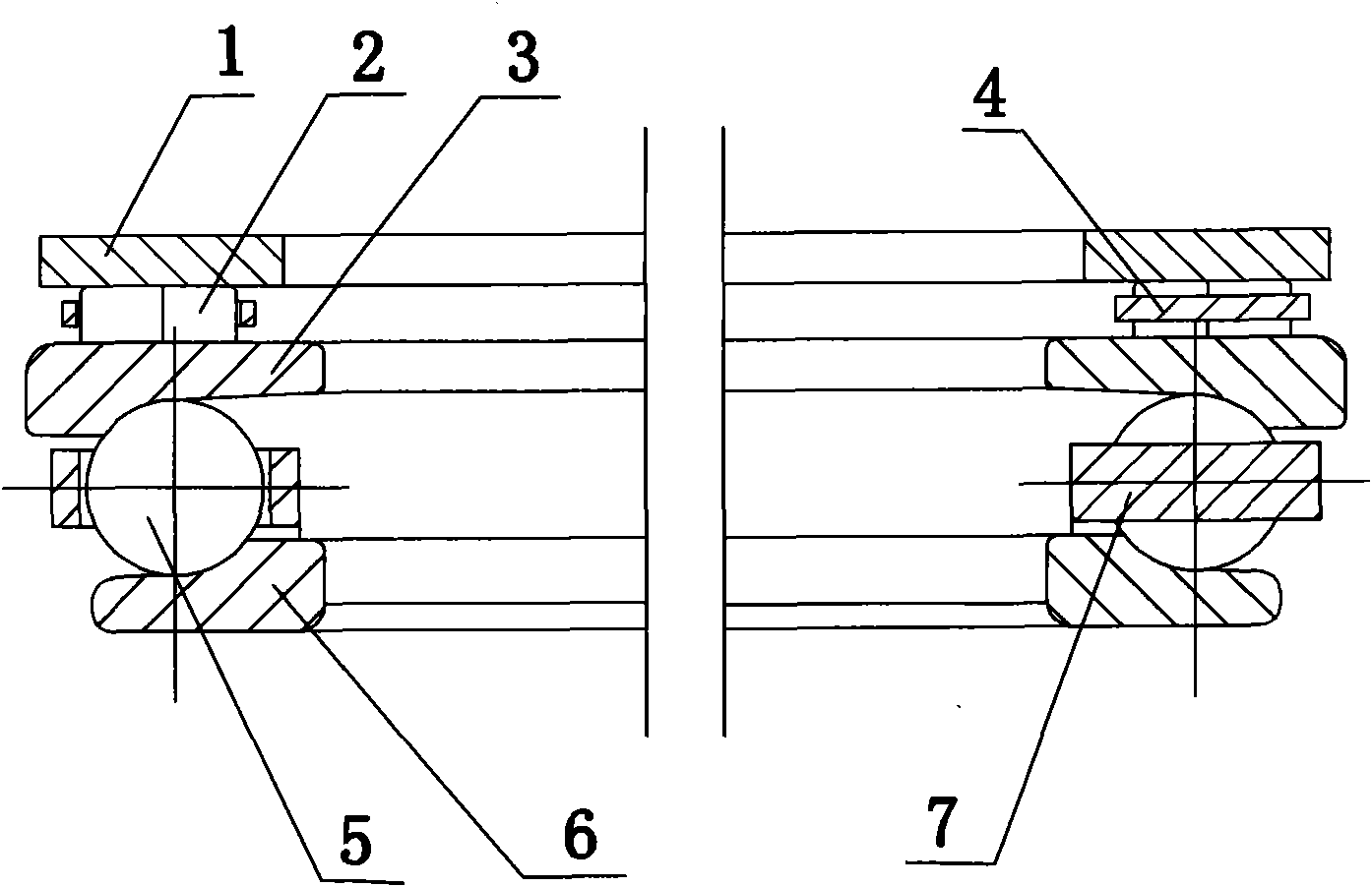 Combined bearing