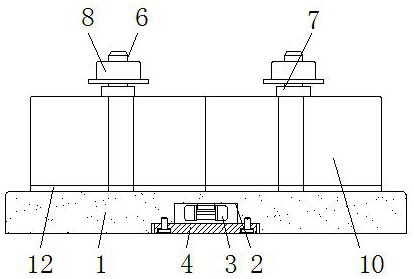 A manhole cover prefabricated component mold capable of adjusting diameter