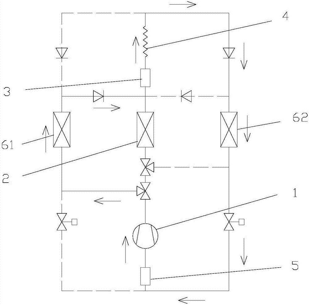 A control method for an automatic frosting system of an air-cooled refrigerator