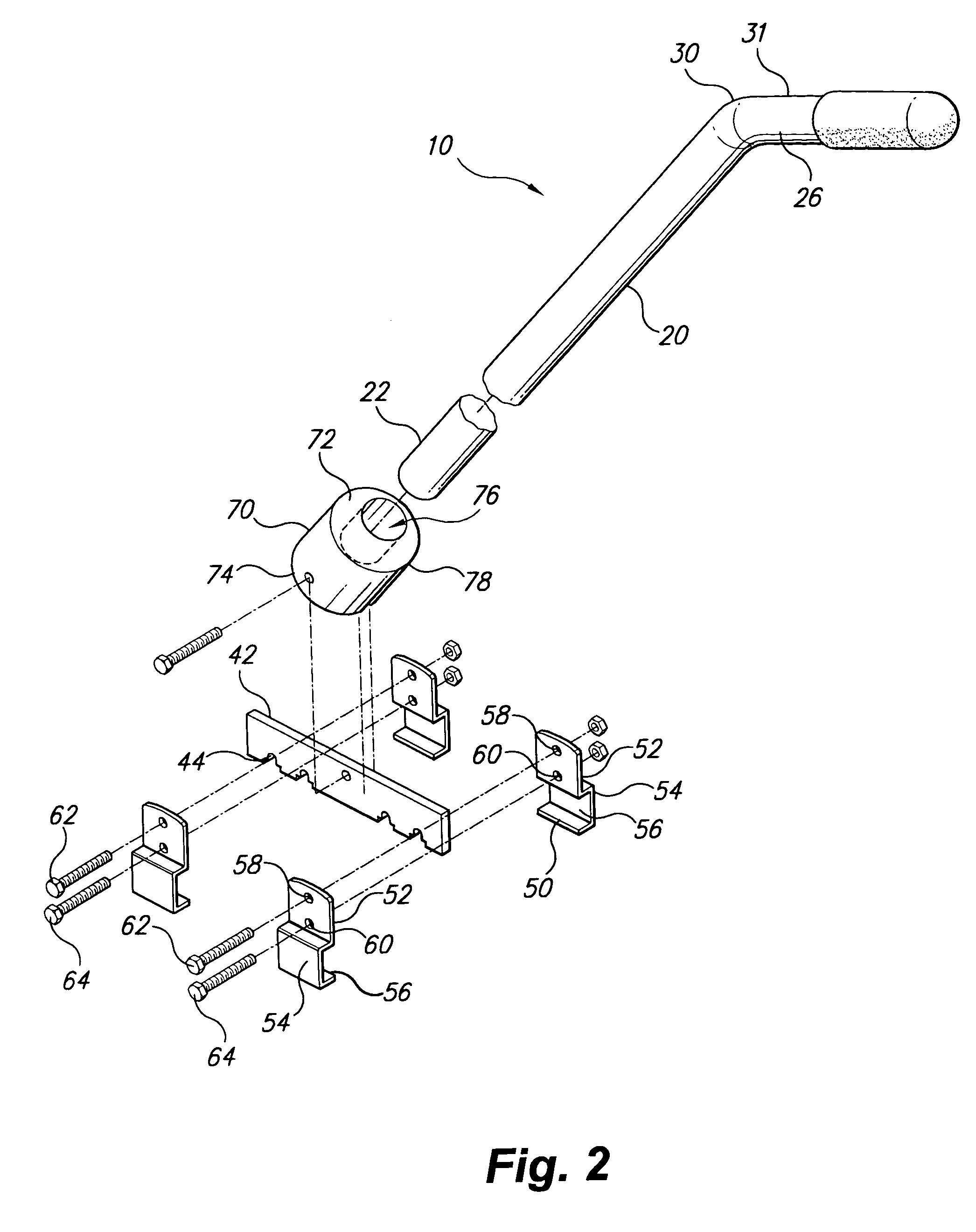 Ergonomic appliance handle