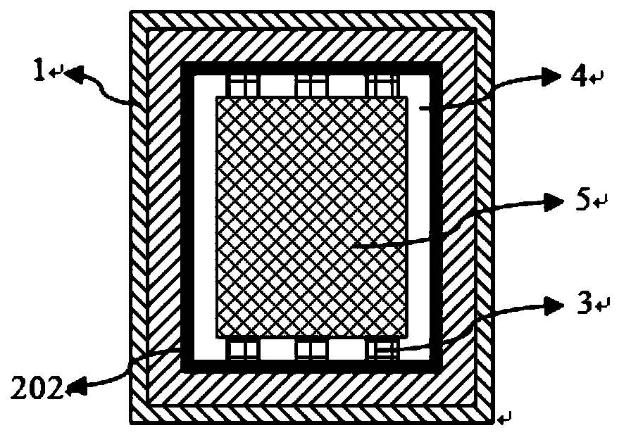 Optical fiber ring packaging structure