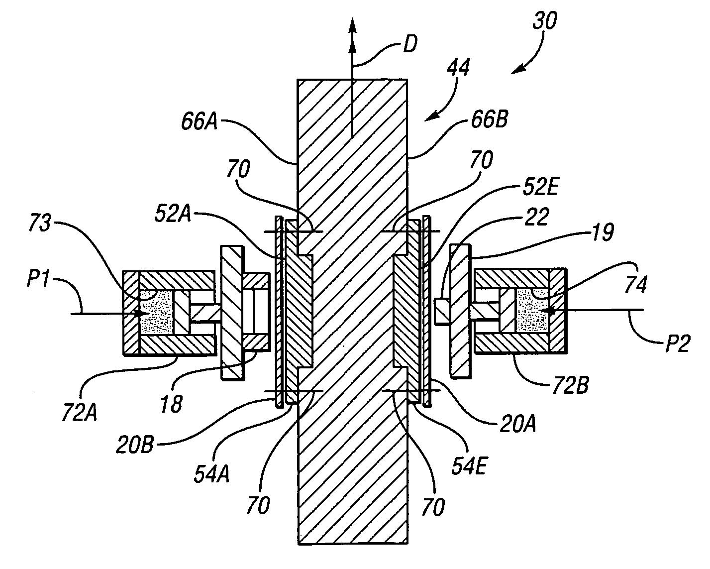 Test apparatus and method of measuring surface friction of a brake pad insulator material and method of use of a brake dynamometer