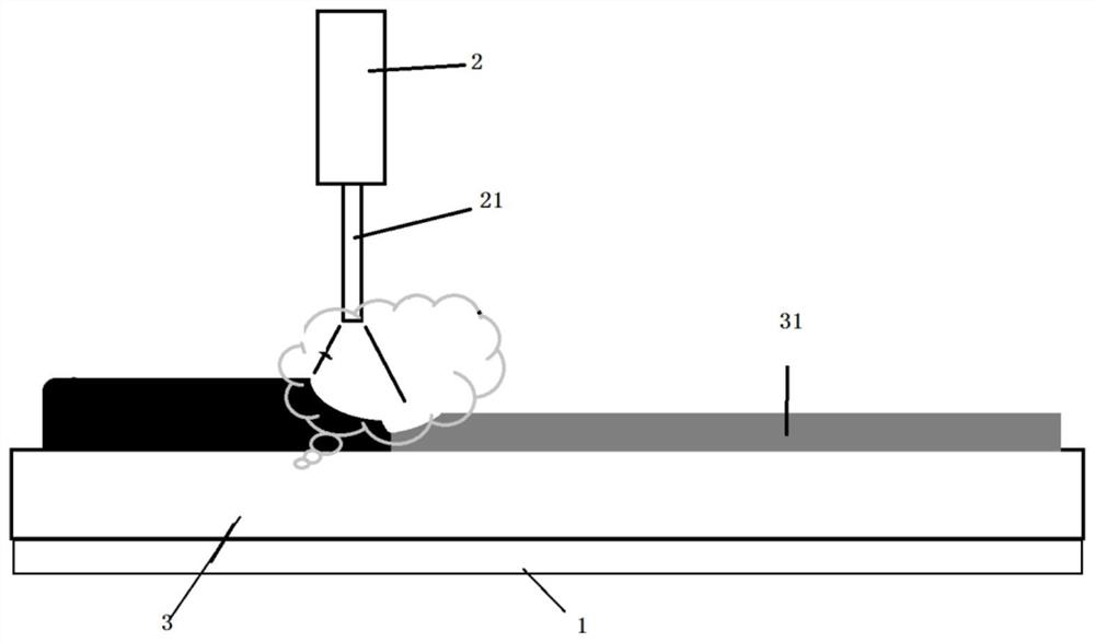 Wear-resisting plate surfacing manufacturing method