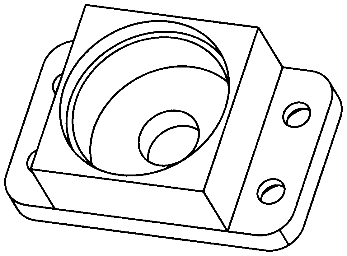 Hanger mechanism for adjusting parameters of UAV flight attitude angle control