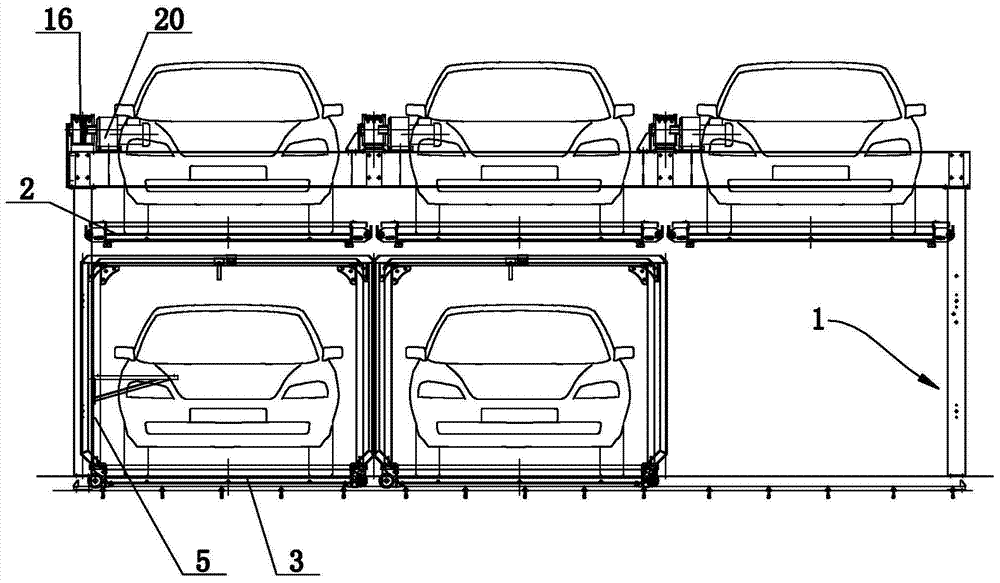 Lifting and moving parking equipment