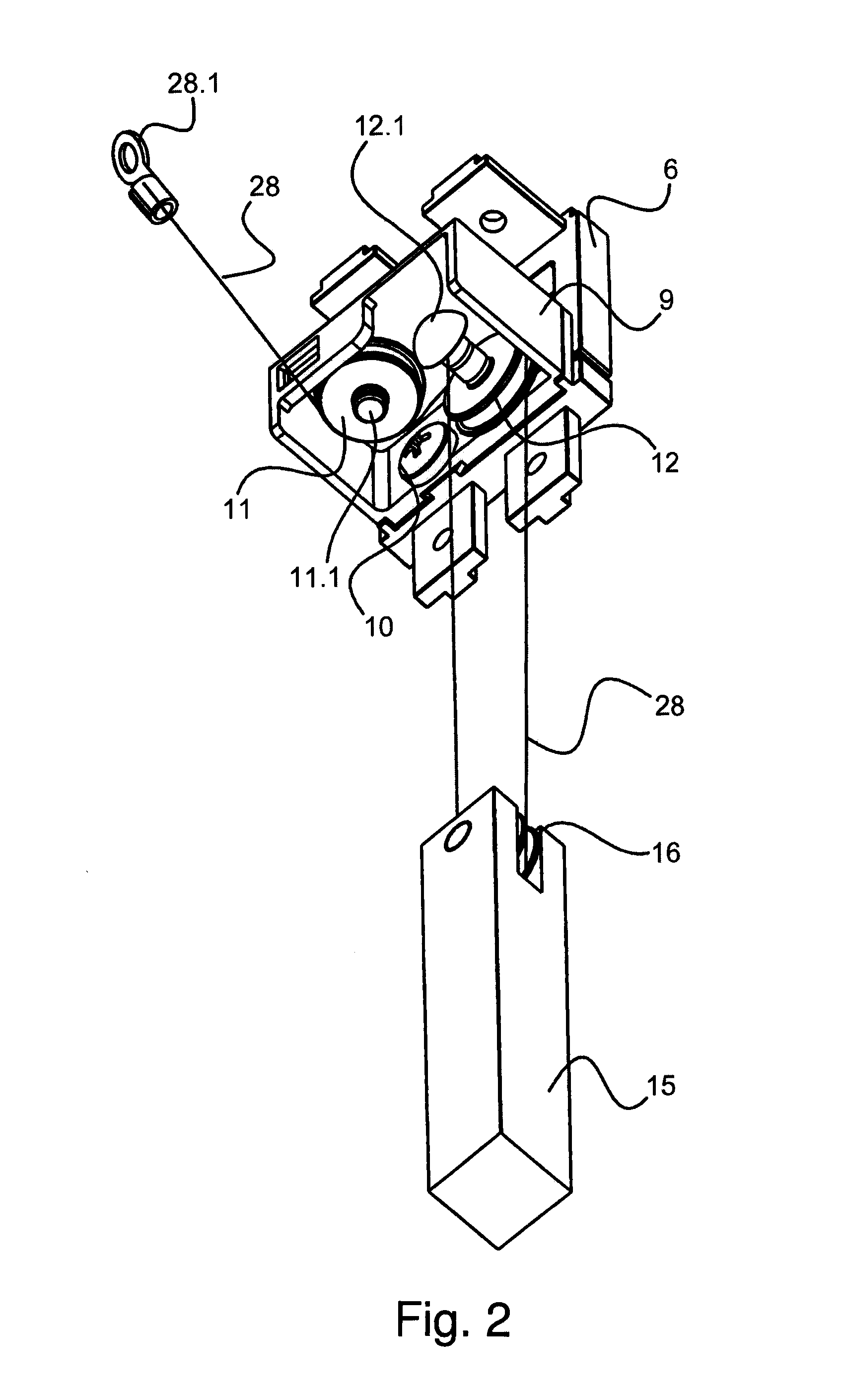 Supporting counter-frame for sliding doors of fridge cabinets