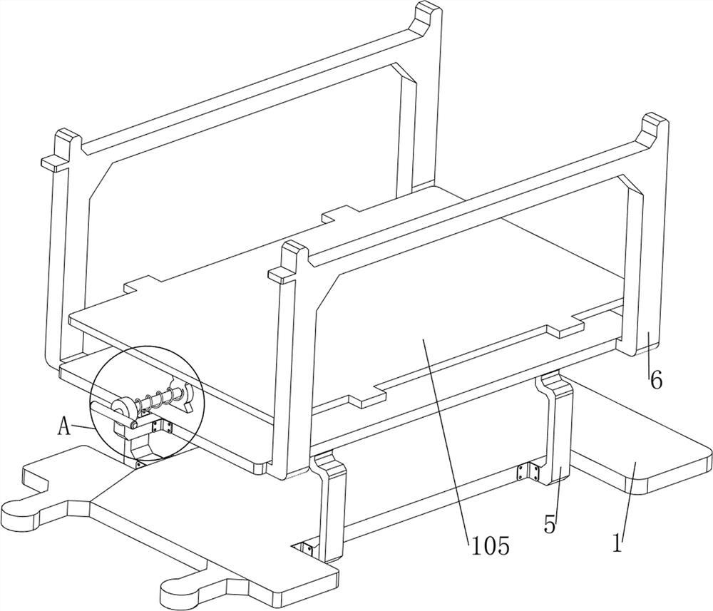 Glass carrying protection device for building decoration