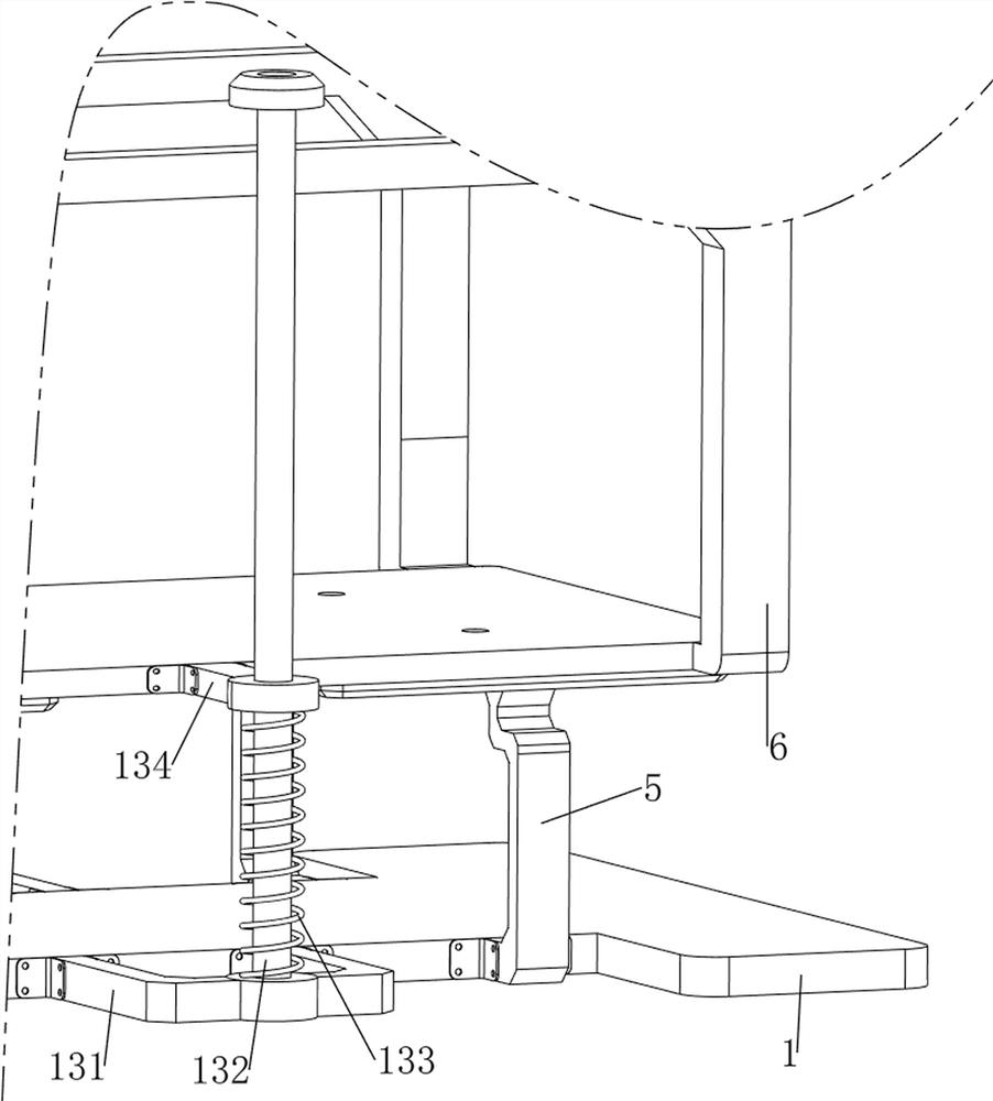 Glass carrying protection device for building decoration