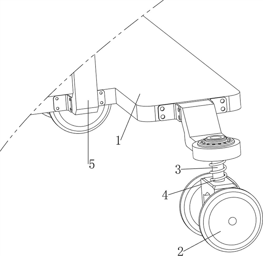 Glass carrying protection device for building decoration