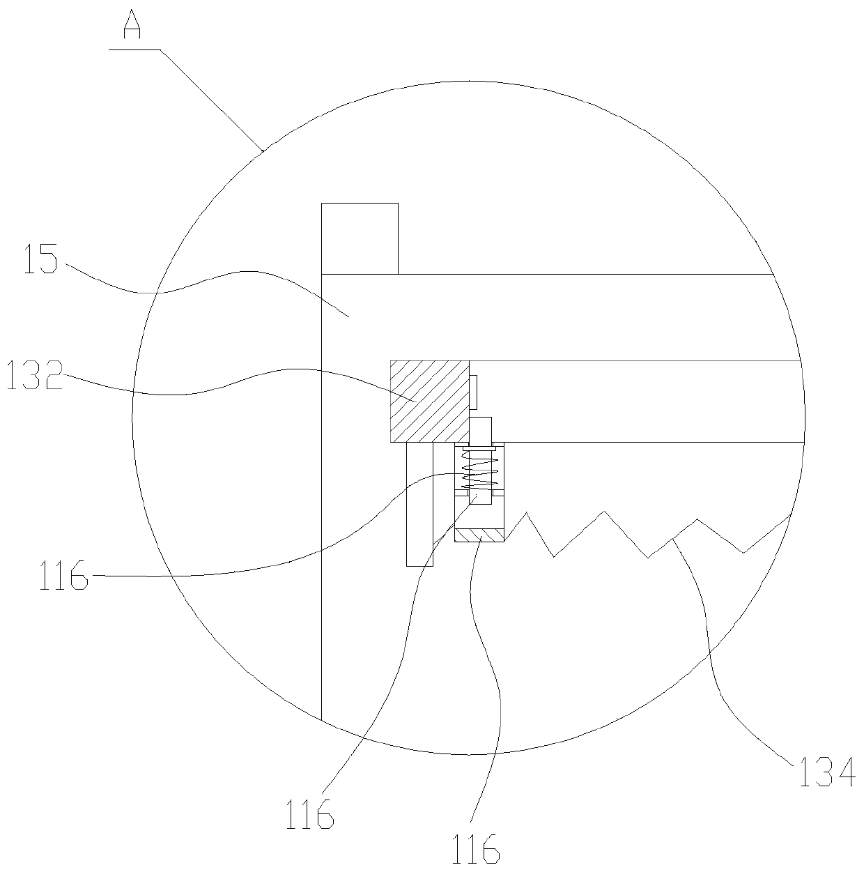 Non-contact type safe-packaging medical garbage collecting device