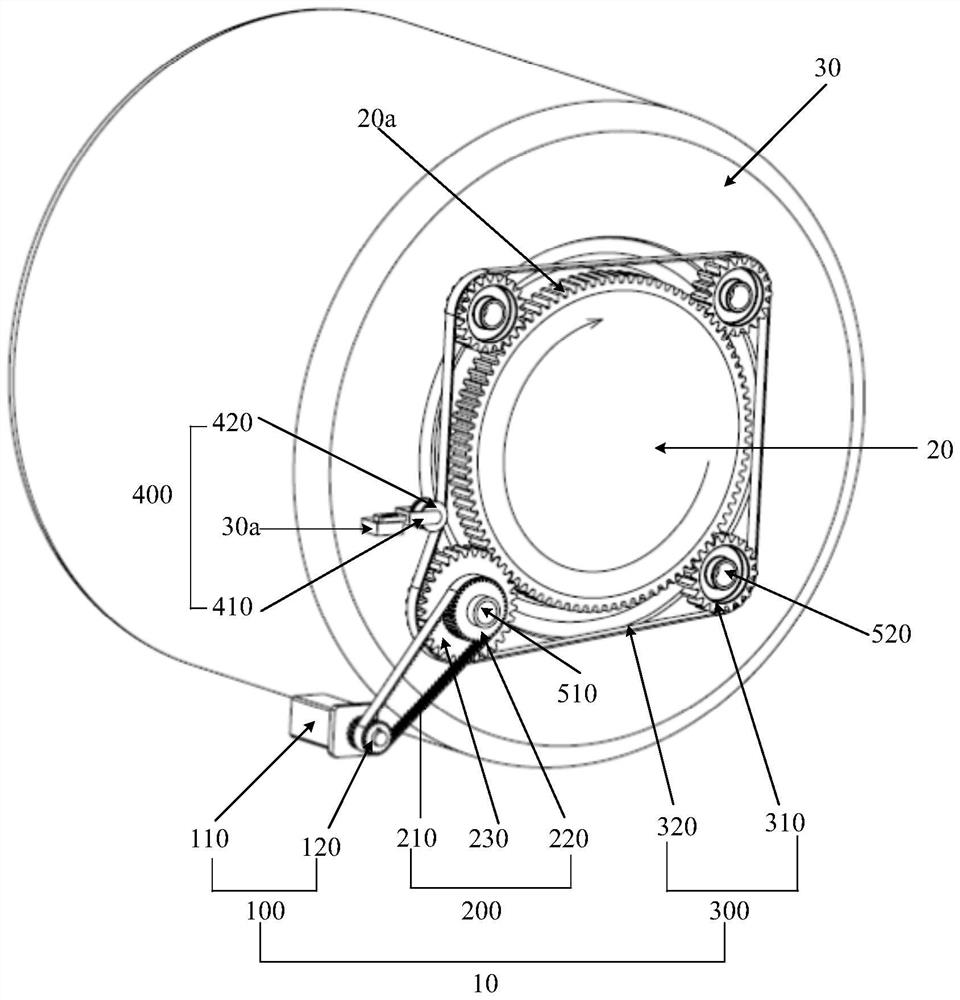 Coil device for medical scanning system, medical scanning system and imaging method