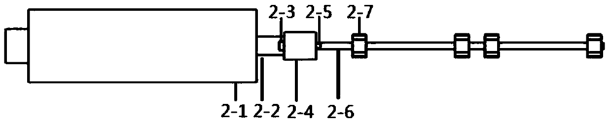 Electric spark deposition mechanism for functional coating on inner wall of slender pipeline