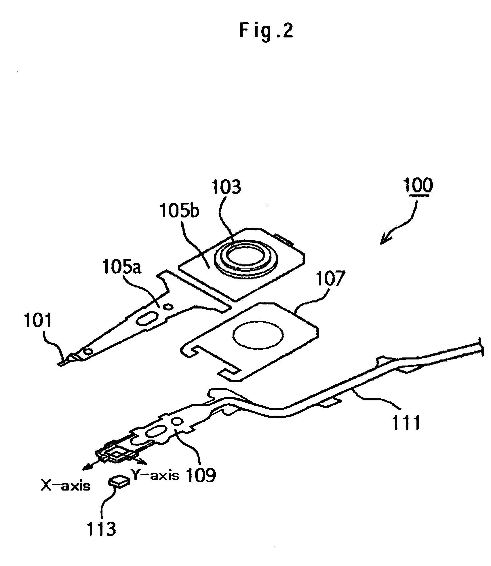 Femto slider for small form factor hard disk drive