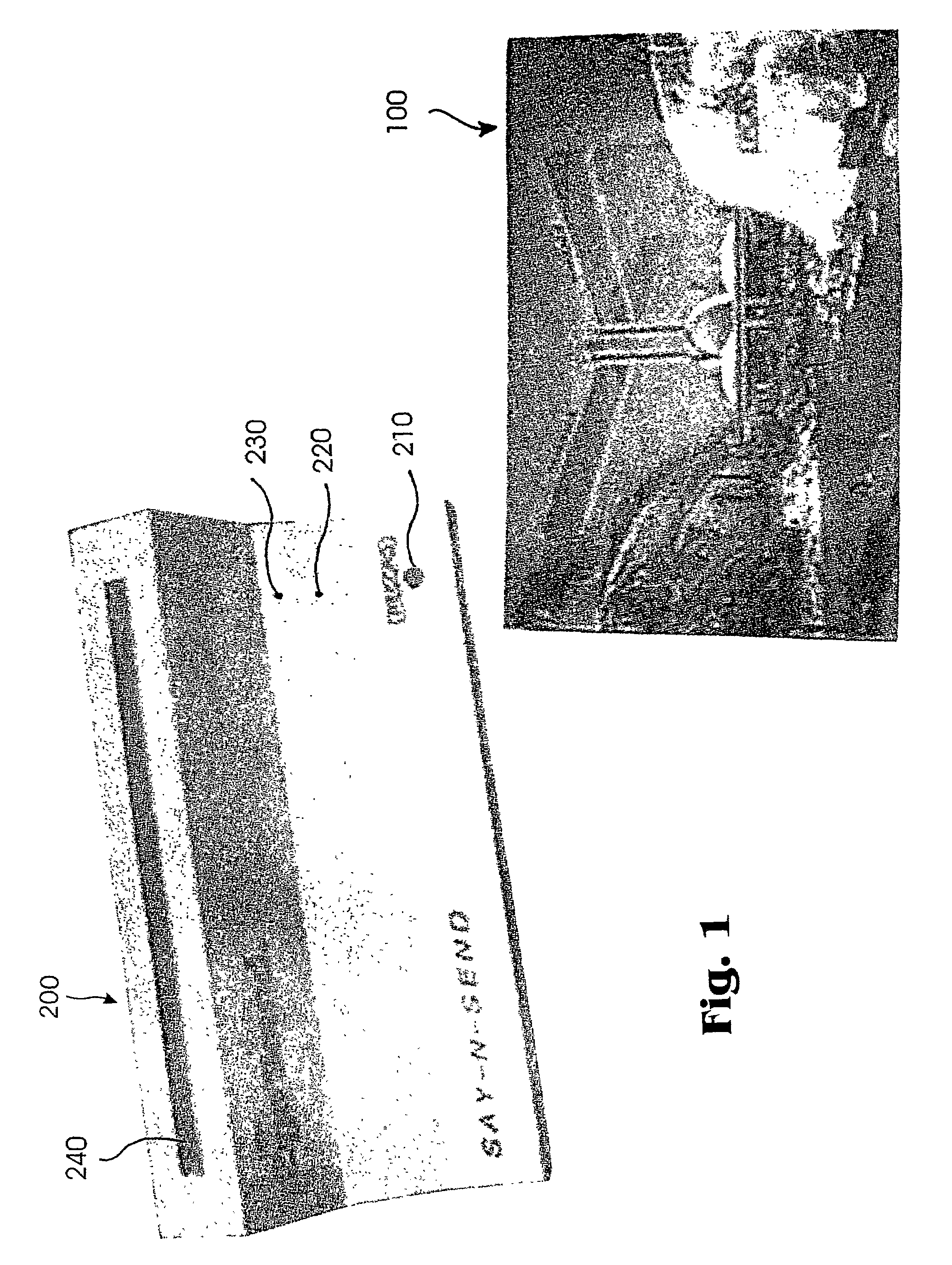 Technique and an apparatus for producing postcards having an audio message for playback by recipient