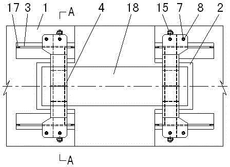 Locking method and device for large gate