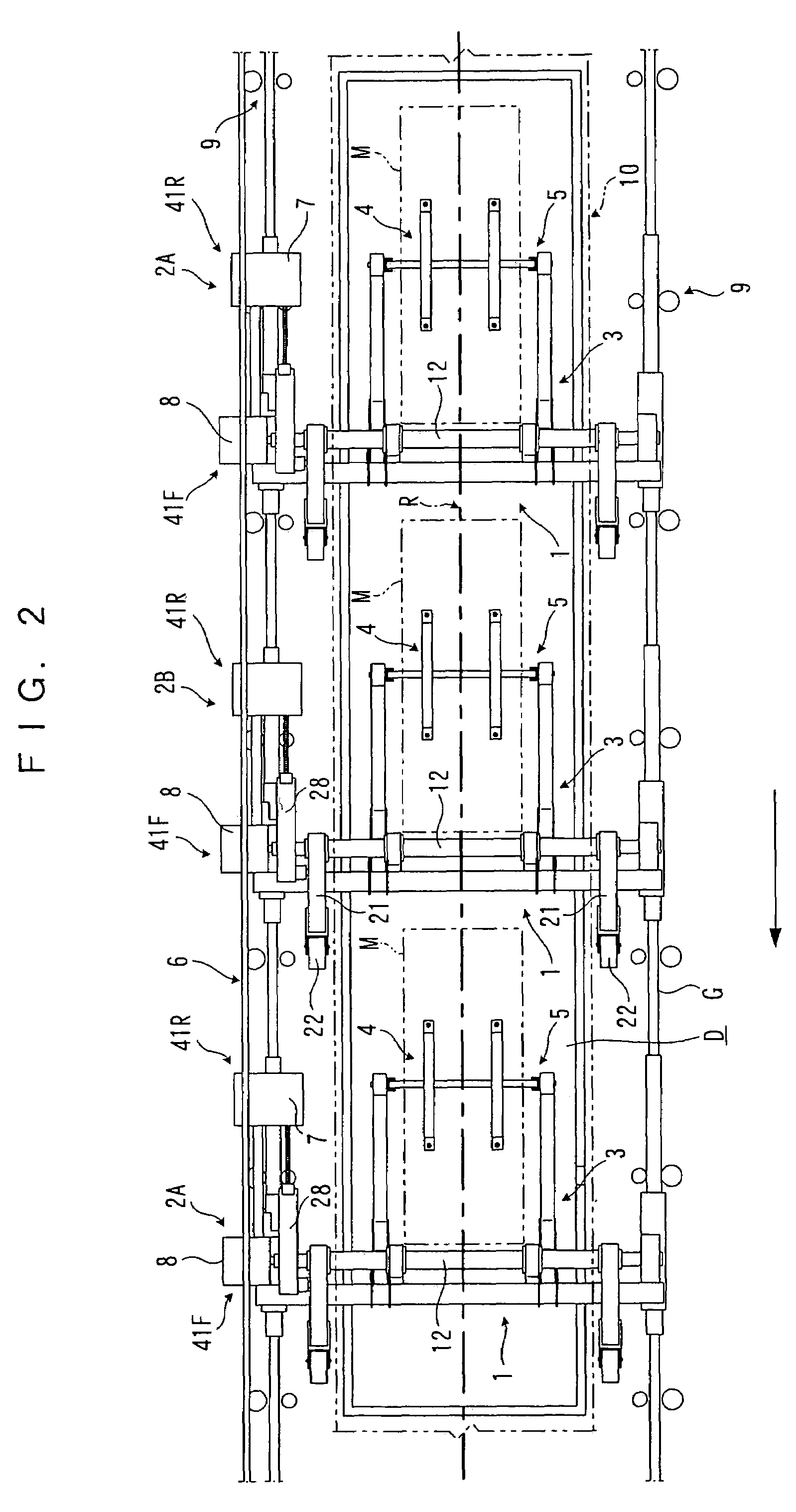 Conveyance method and apparatus for processing step