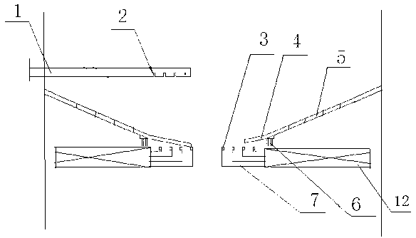 Liquid distribution and redistribution device for multistage rotating rectification bed