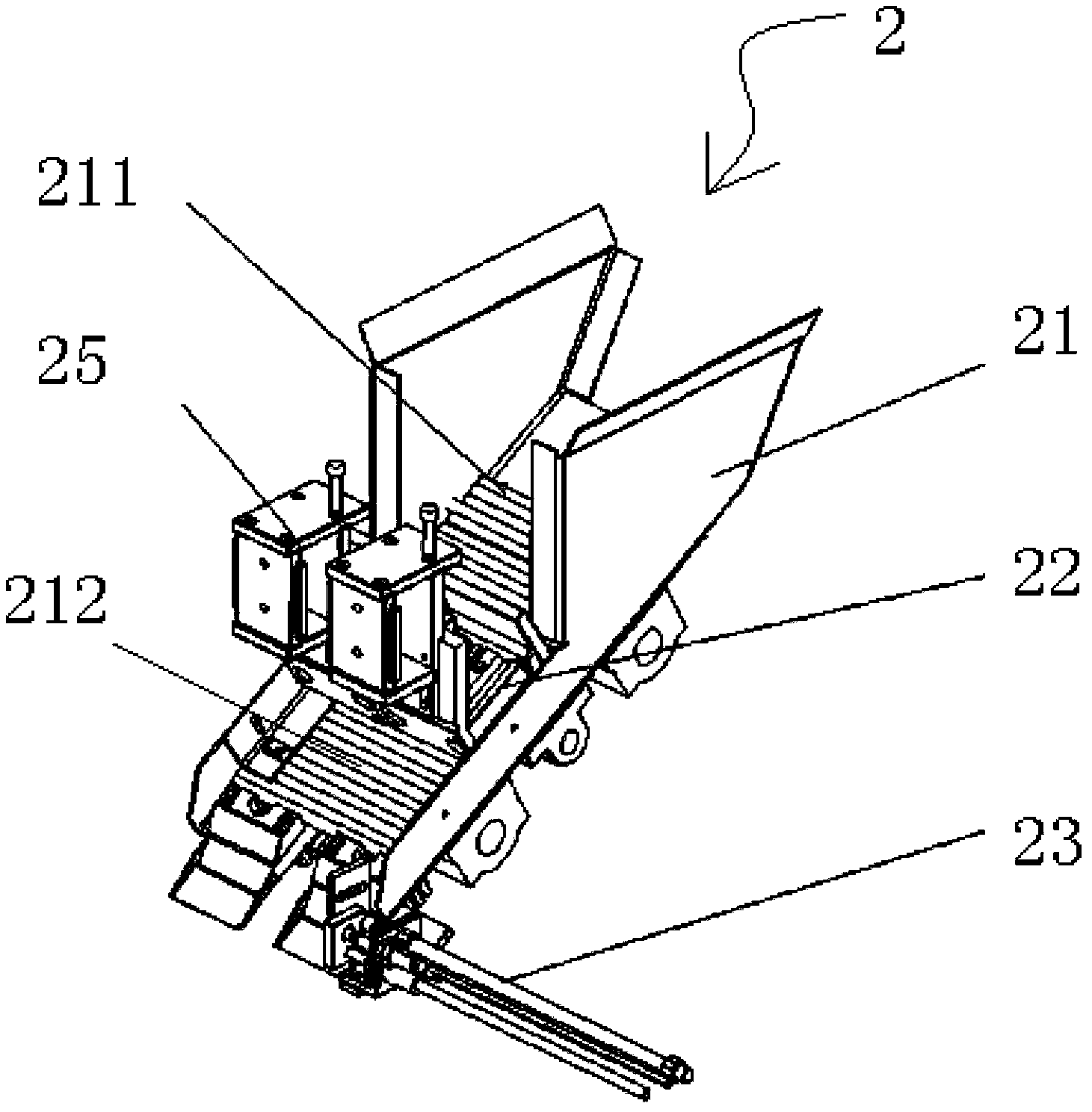 Pipe bending machine loading and unloading manipulator