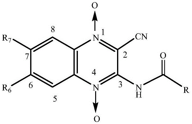 Quinoxaline-N1,N4-dioxide derivatives with antimicrobial activity