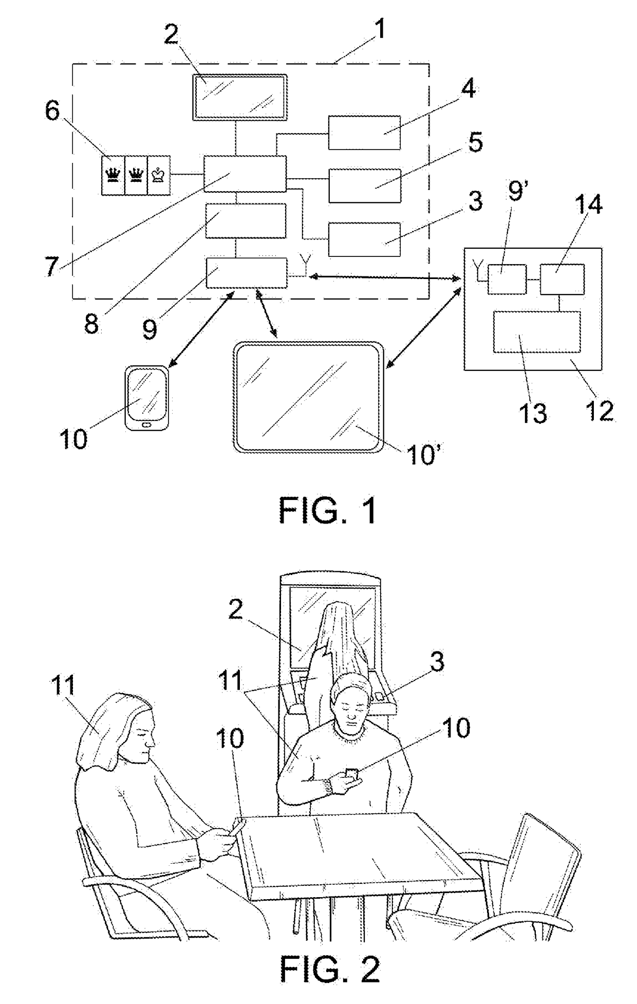 Multi-player gaming machine