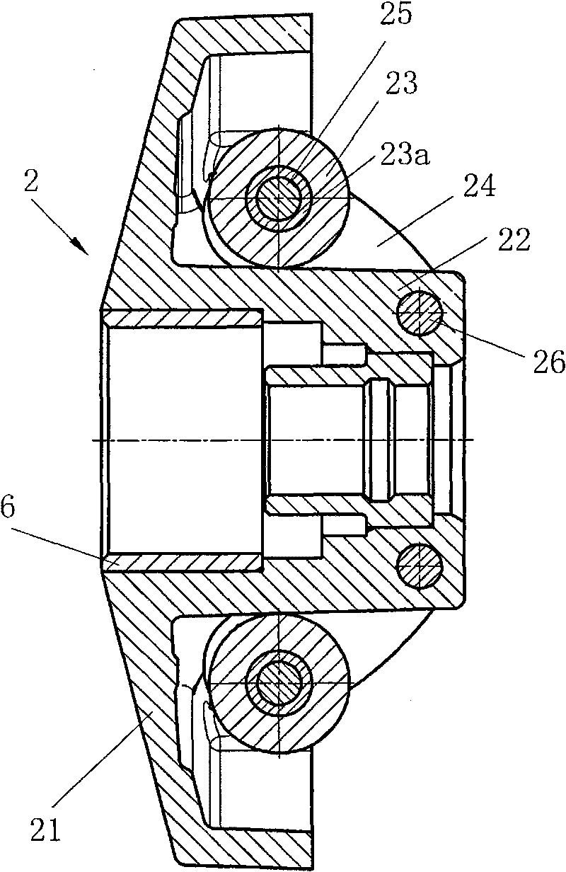 Continuously variable transmission of snowmobile