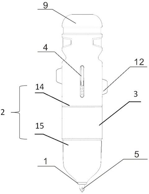 A screwdriver with interchangeable heads