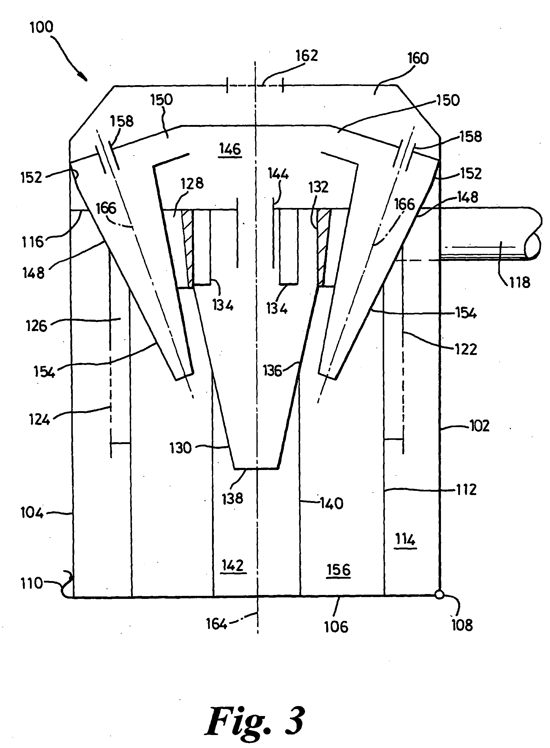 Multistage Cyclonic Separating Apparatus