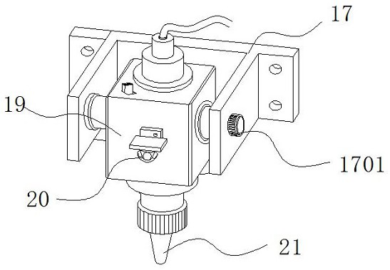 LED lamp belt automated assembling equipment with groove glue injection height detection