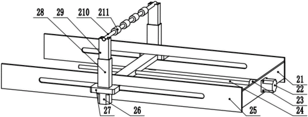 Efficient reagent smearing machine